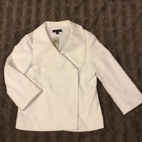 Ann Taylor Tops - NWT Ann Taylor  Textured Blazer Hidden Buttons